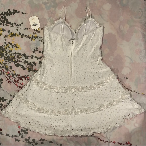 Floral Lace Ruffle Altar’d State Rosalie Dress - Picture 6 of 11